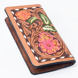 OHLAY WALLET Hand Tooled  Genuine Leather women bag western handbag purse