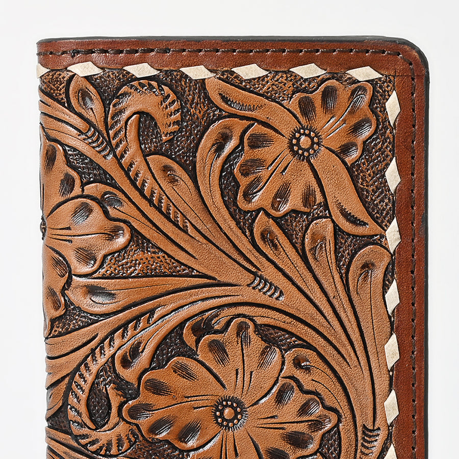 OHLAY Wallet Hand Tooled Genuine Leather Women Bag Western Handbag Purse | Womens Handbags |Leather Belt for Summer
