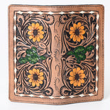 OHLAY WALLET Hand Tooled  Genuine Leather women bag western handbag purse