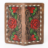 OHLAY WALLET Hand Tooled  Genuine Leather women bag western handbag purse