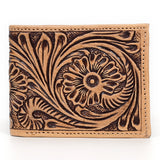 OHLAY WALLET Hand Tooled  Genuine Leather women bag western handbag purse