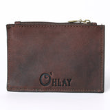 OHLAY SKBZ108C Coin Purse Hair-On Genuine Leather women bag western handbag purse