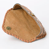 American Darling Sunglass Case Hand Tooled Genuine Leather Women Bag