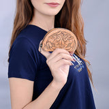 American Darling Coin Purse Hand Tooled Genuine Leather Women Bag Western Handbag Purse