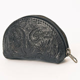 American Darling Coin Purse Hand Tooled Genuine Leather Women Bag Western Handbag Purse