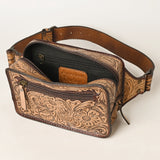 ADBG1208 American Darling Hand Tooled Genuine Leather Women Bag Western Handbag Purse
