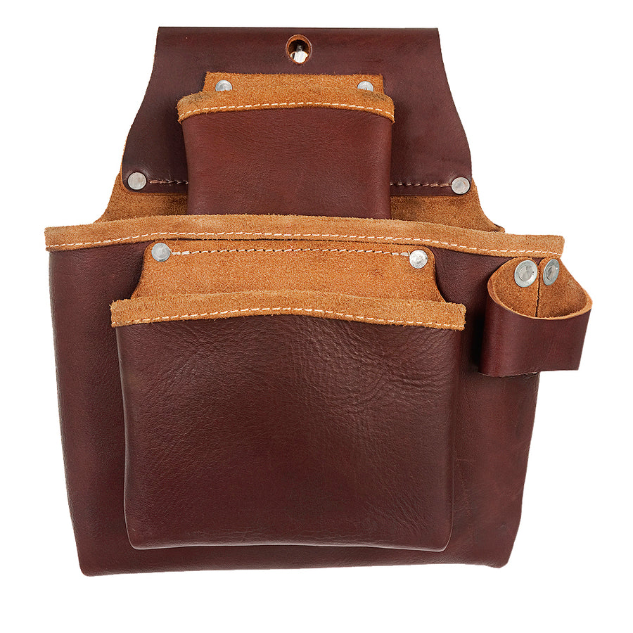 HILASON Leather Carpenter, Farmers And Electrician Tool Bag Pouch - Uhorse