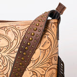 American Darling Hobo Hand Tooled Genuine Leather Western Women Bag | Handbag Purse Bags for Cute