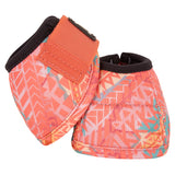 Classic Equine H. No Turn Leg Bell Boots Pair Large Safari by Hilason – Cowboy and equestrian accessories