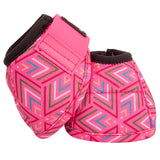 Classic Equine H. No Turn Leg Bell Boots Pair Large Starlet by Hilason – Cowboy and equestrian accessories