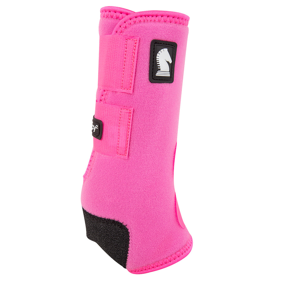 Classic Equine Legacy2 Horse Front Sports Boots Hot Pink