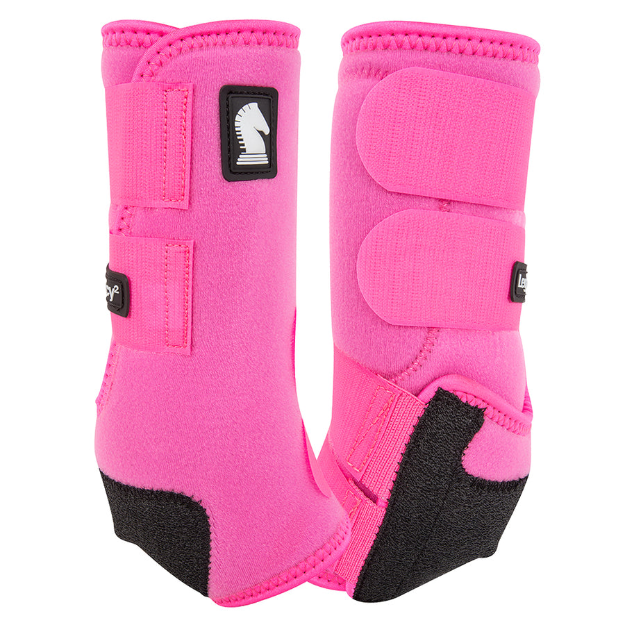 Classic Equine Legacy2 H. Front Sports Boots Hot Pink by Hilason – Cowboy and equestrian accessories