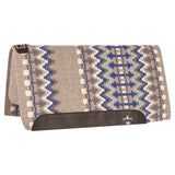 32 In X 34 Classic Equine 100% Wool Saddle Pad Grey Royal by Hilason – Cowboy and equestrian accessories