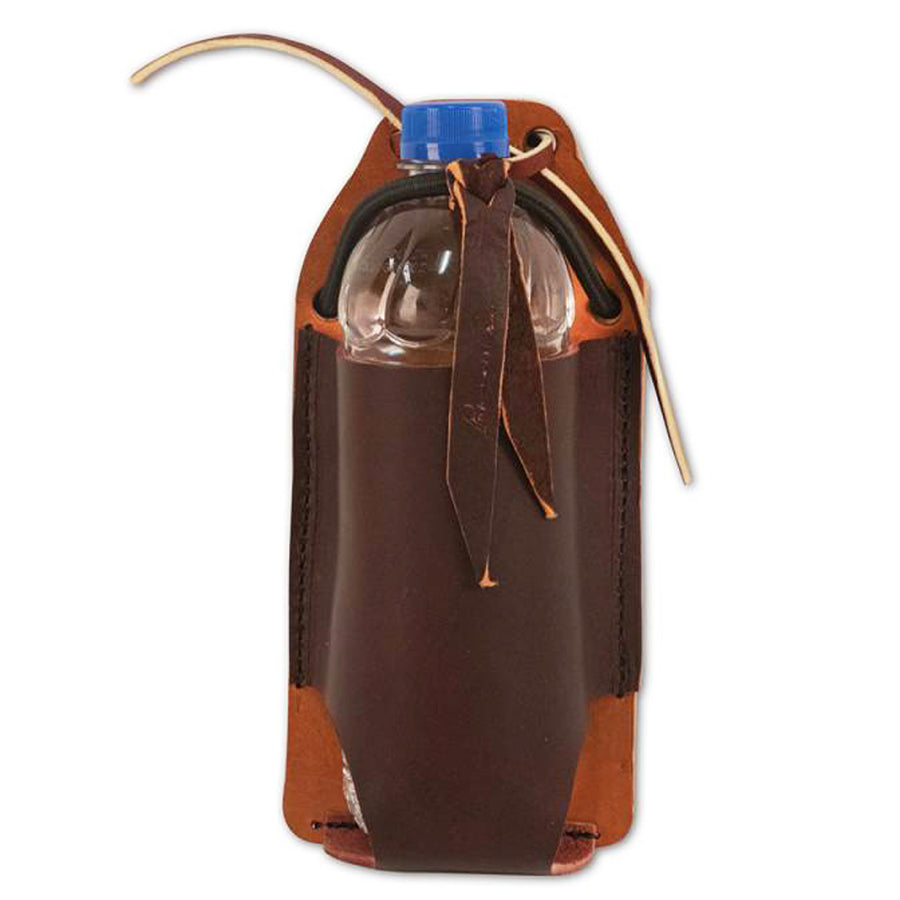 Professional's Choice H. Rider Water Leather Bottle Holder Burgundy – by Hilason – Cowboy and equestrian accessories