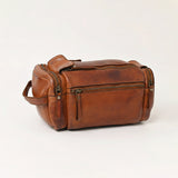 Spaghetti Western Swc400Cg Duffel Vintage Handmade Drum Dyed Genuine European Cowhide Leather Women Bag Western Handbag Purse