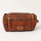 Spaghetti Western Swc400Cg Duffel Vintage Handmade Drum Dyed Genuine European Cowhide Leather Women Bag Western Handbag Purse