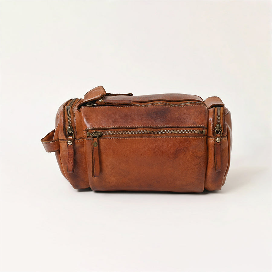 Spaghetti Western Swc400Cg Duffel Vintage Handmade Drum Dyed Genuine European Cowhide Leather Women Bag Western Handbag Purse