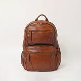 Spaghetti Western Swc414Cg Backpack Vintage Handmade Drum Dyed Genuine European Cowhide Leather Women Bag Western Handbag Purse