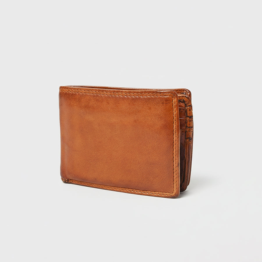 Spaghetti W. Swc463Cg Wallet Vintage Handmade Drum Dyed Genuine by Hilason – Cowboy and equestrian accessories