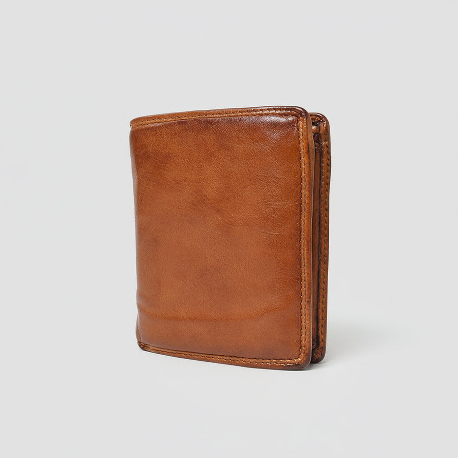 Spaghetti W. Swc465Cg Wallet Vintage Handmade Drum Dyed Genuine by Hilason – Cowboy and equestrian accessories