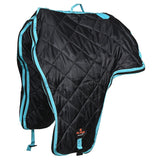 HILASON Western Horse Saddle Carrier Cover Storage Travel Bag Quilted Black - Uhorse
