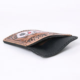OHLAY KBG247 Card-Holder Hand Tooled Genuine Leather women bag western handbag purse
