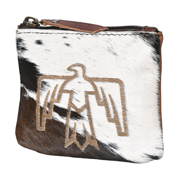 OHLAY KBG254 Coin Purse Hair-On Genuine Leather women bag western by Hilason – Cowboy and equestrian accessories