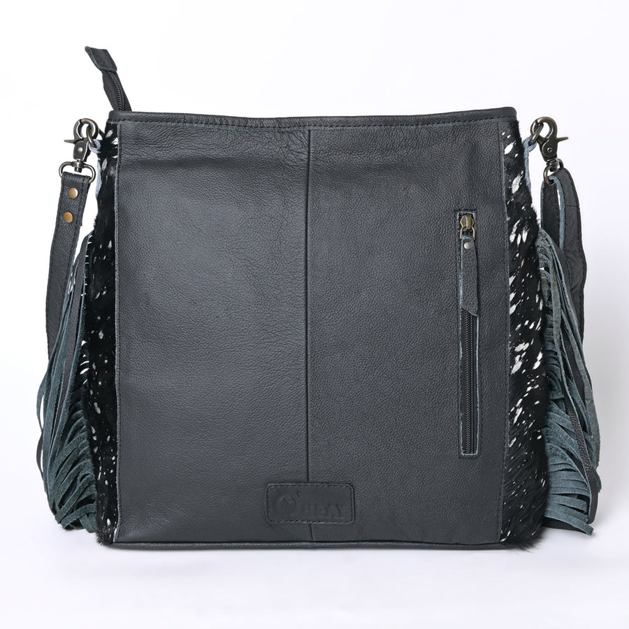 OHLAY Cross Body Hair-On Genuine Leather Women Bag Western Handbag Purse | Canvas for Womens Summer