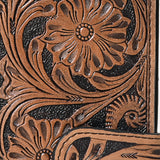 OHLAY Coin Purse Hand Tooled Genuine Leather Western Women Bag | Handbag Wallet Purses for Cute