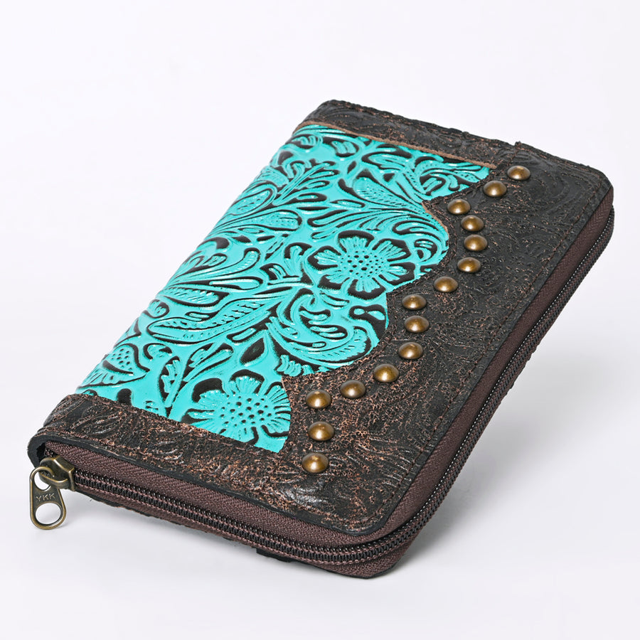 OHLAY SKBG276 Coin Purse Embossed Genuine Leather women bag western handbag