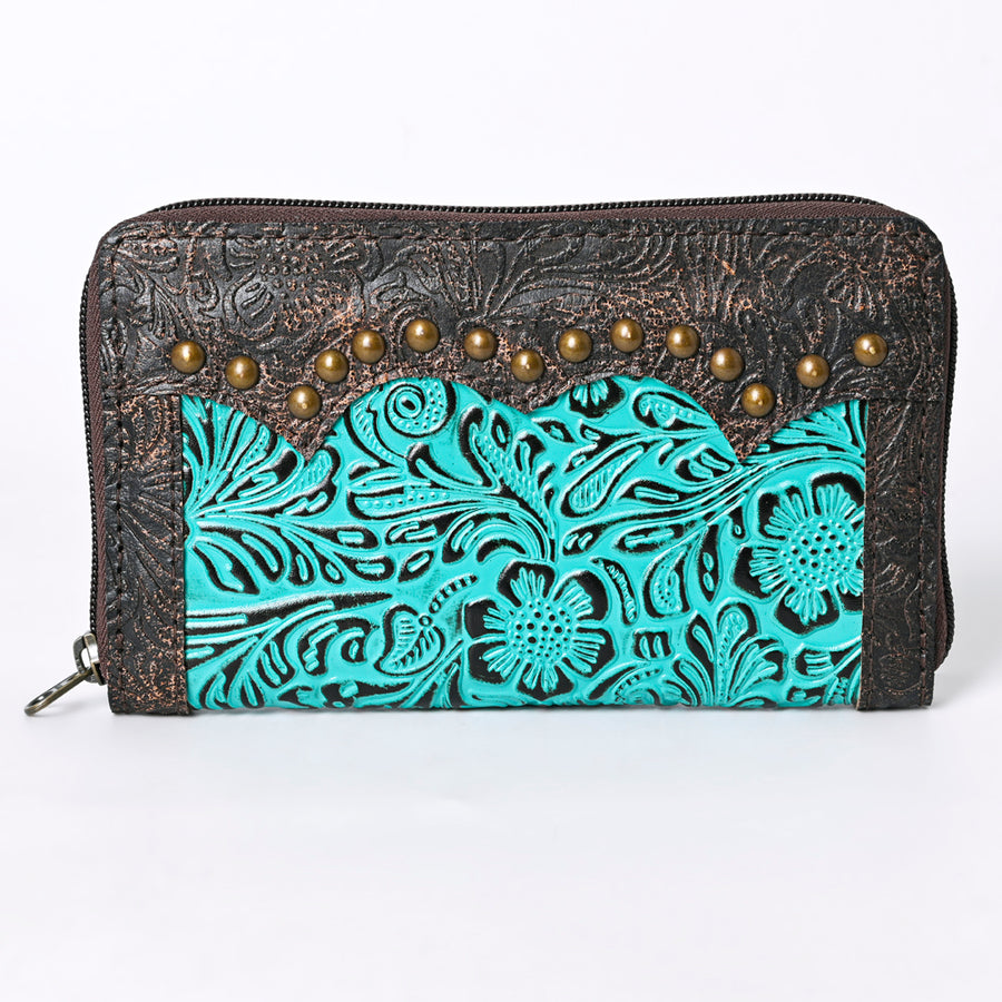 OHLAY SKBG276 Coin Purse Embossed Genuine Leather women bag western handbag