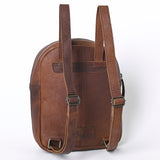 OHLAY SKBG284 Backpack Upcycled Wool Embossed Hair-On Genuine Leather women bag western handbag purse