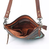 OHLAY KBG292 Cross Body Embossed Genuine Leather women bag western handbag purse