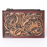 OHLAY KBG300 Coin Purse Hand Tooled Genuine Leather women bag western handbag purse