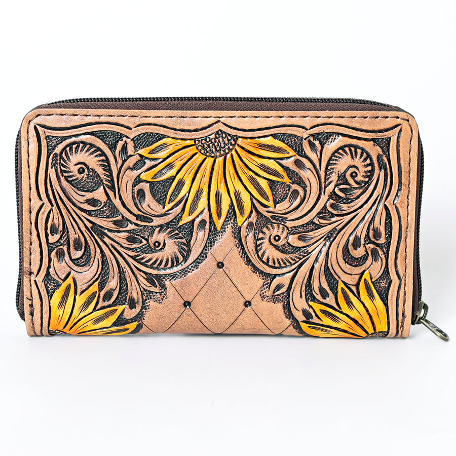 OHLAY Card Holder Hair-On Genuine Leather Women bag western handbag purse | for