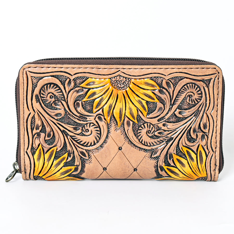 OHLAY Card Holder Hair-On Genuine Leather Women bag western handbag purse | for