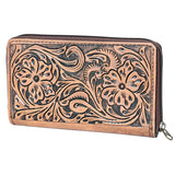 OHLAY KBG305 Coin Purse Hand Tooled Genuine Leather women bag western handbag purse