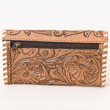 OHLAY WALLET Hand Tooled  Genuine Leather women bag western handbag purse