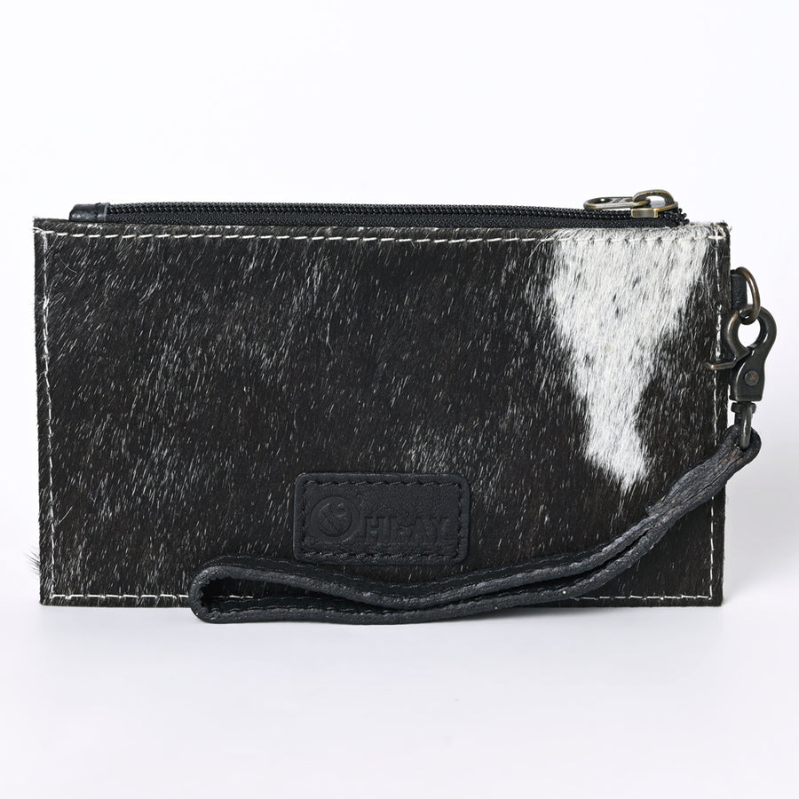OHLAY Coin Purse Hair-On Genuine Leather Women Bag Western Handbag | for Cute