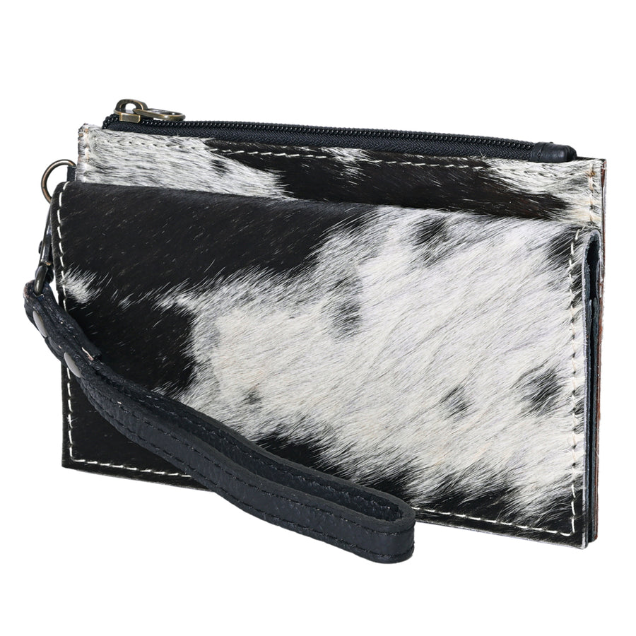 OHLAY KBG317 Coin Purse Hair-On Genuine Leather women bag western by Hilason – Cowboy and equestrian accessories
