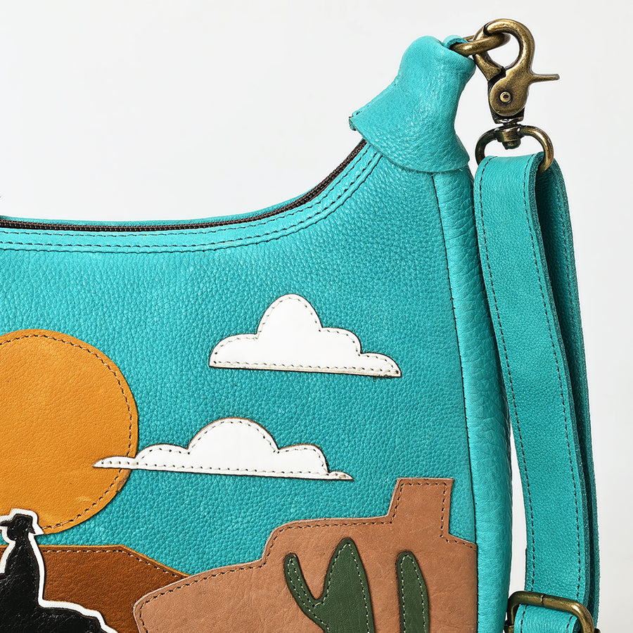 American Darling Hobo Full Grain Genuine Leather Western Women Bag | Handbag Purse Bags for Cute