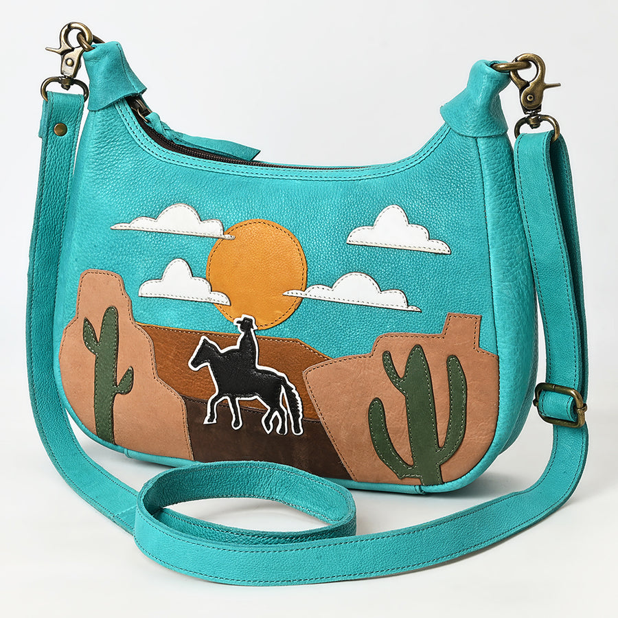 American Darling Hobo Full Grain Genuine Leather Western Women Bag | Handbag Purse Bags for Cute - Uhorse