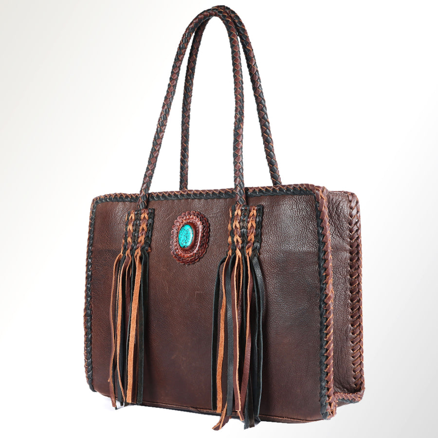 ADBGM348C American Darling Genuine Leather Women Bag W. Handbag Purse by Hilason – Cowboy and equestrian accessories