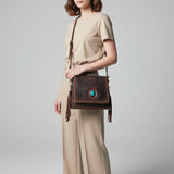 American Darling Cross Body Full Grain Genuine Leather Western Women Bag Handbag Purse | Crossbody for Cute