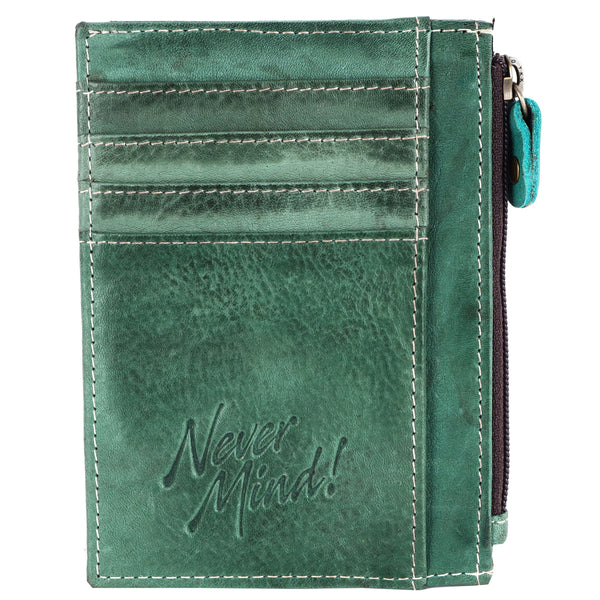 Never Mind Nmbgm130F Wallet Vintage Handmade Genuine Cowhide Leather by Hilason – Cowboy and equestrian accessories