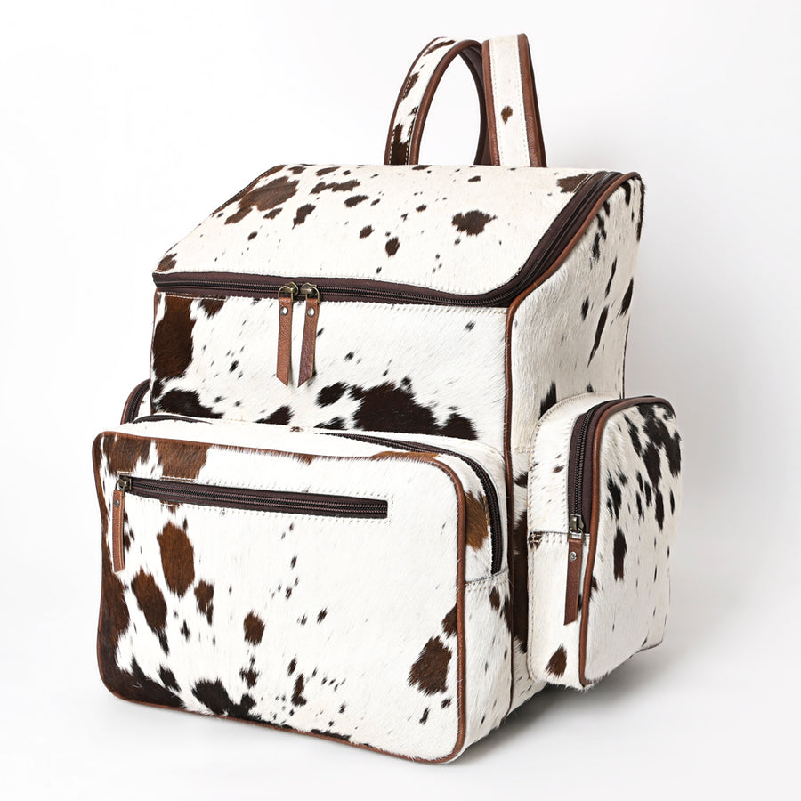 American Darling Hair-On Cowhide Genuine Leather Western Backpack Bag - Uhorse