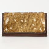 American Darling ADBG1223 Wallet Hair On Genuine Leather women bag western handbag purse