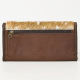 American Darling ADBG1223 Wallet Hair On Genuine Leather women bag western handbag purse