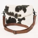 American Darling Small Crossbody Hair On Genuine Leather Women Bag Western Handbag Purse