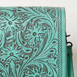 American Darling Clutch Hand Tooled Genuine Leather Western Women Bag Handbag Purse | Purses for Cute